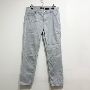 Buffalo David Bitton Freeze Up Blue Mid Rise Stretch Skinny Ankle Jeans Size 8